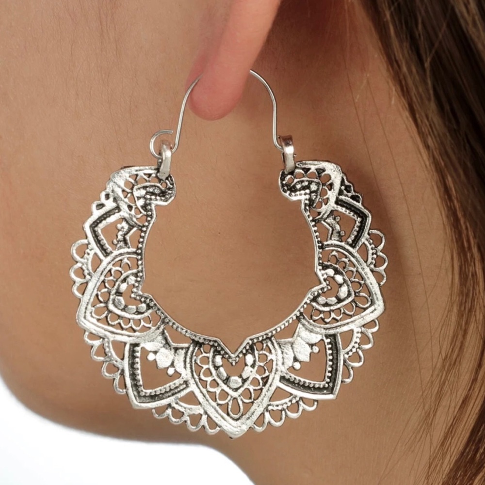 3/$30 Silver Boho Earrings